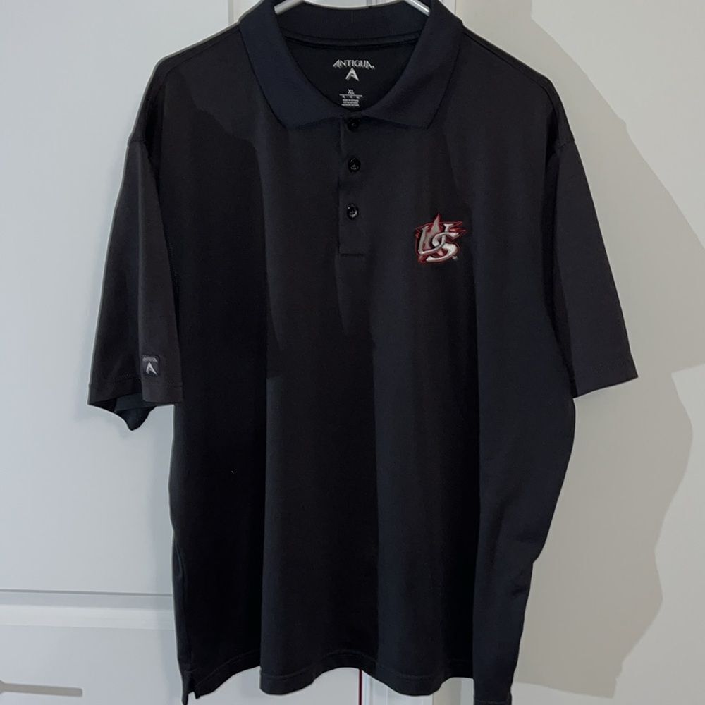 Mens Antigua Team USA World Baseball Classic golf polo tennis Shirt Oversize XL